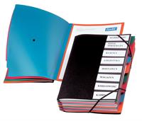 Bantex 8-delt sorteringsmappe og underskriftsmappe 